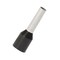 Panduit Ferrule, Expanded Blk Slv, No 16 AWG (1.50sq mm) Wire, FSDX78-8-D, PK 500 FSDX78-8-D - alternate 2